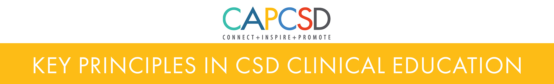 Key Principles in CSD Clinical Education
